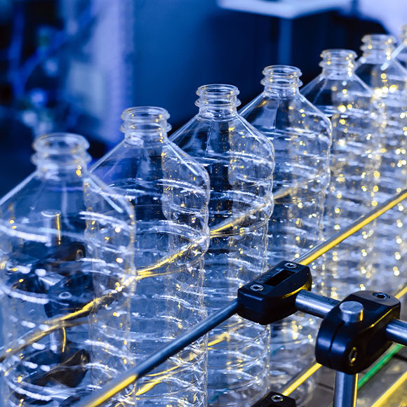 empty plastic bottles machine drinks factory